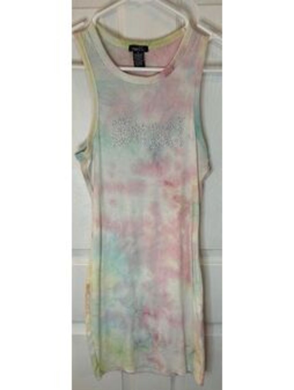 Rue21 Women’s Angel Tie Dye Sleeveless Dress Casual Mini Dress Size Small